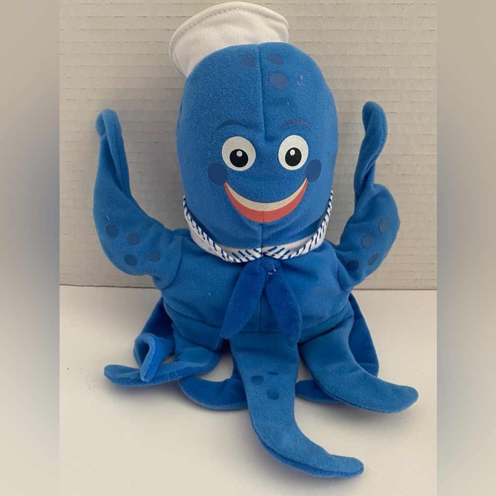 Baby Einstein Plush Octopus Puppet. Pre-Owned. Great Condition. Sailor Model